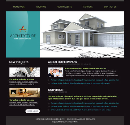 Architecture Website Template