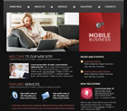 Mobile Business Website Template